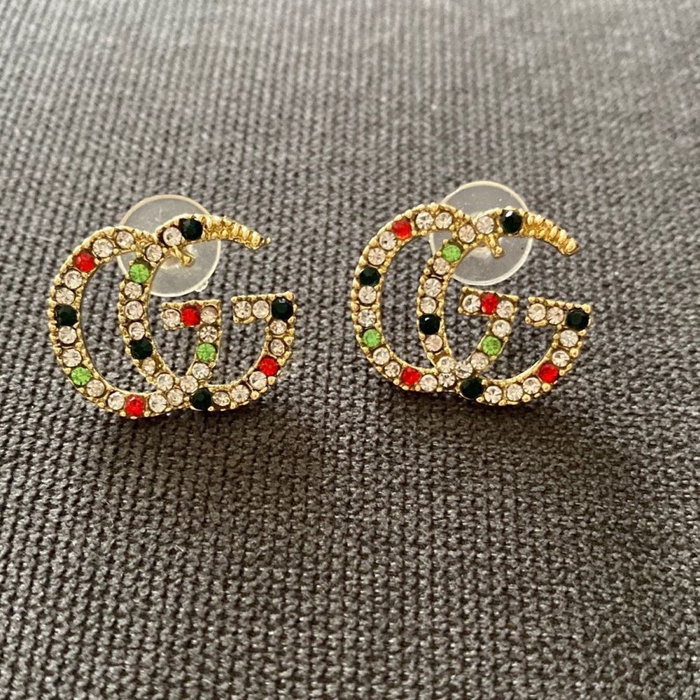 GG Earrings double g